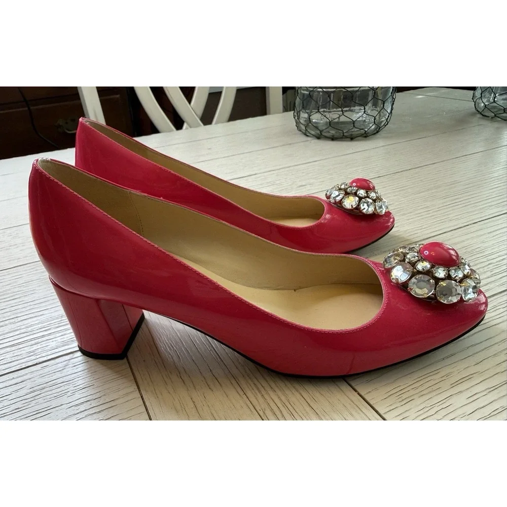 Kate Spade Decadent Lipstick Pink Patent Leather 2